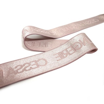 Custom Logo Elastic Waistband Tape for Women's Bras and Men's Boxer Pants