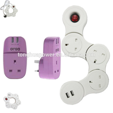 plug socket uk/ multi plug uk/ uk surge protector