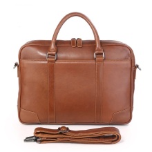 Super Cool Men's Leather Handbag 14-Inch Computer Bag Business Briefcase