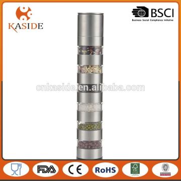 Simple design Factory Sale black pepper mill with many colors