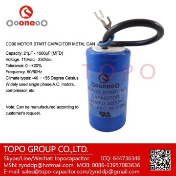 compressor start capacitor for sale