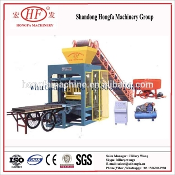 QTJ 4-26 Cheap Cement Bricks Making Machine/Hydraulic Compress Concrete Small Block Machine/Mini Concrete Block Machine