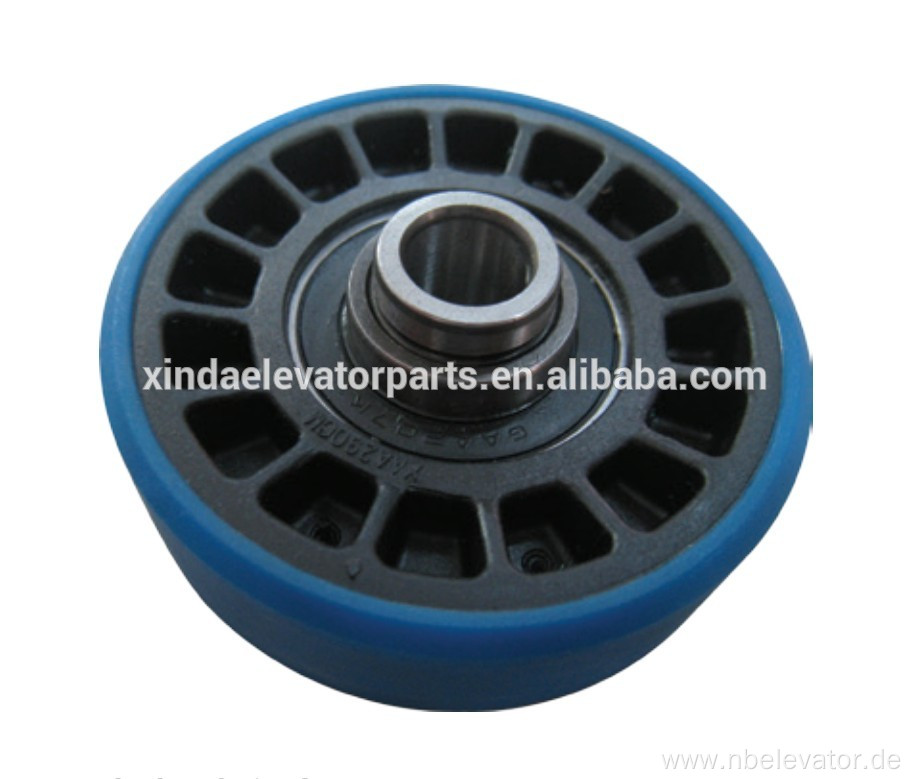 Step wheel 76.2x21.6 bearing 6203/6004 for escalator spare part