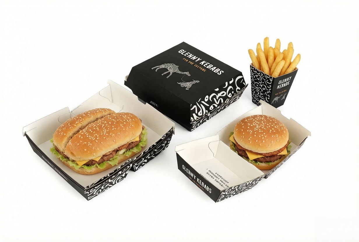 hamburger kutusu hamburger box