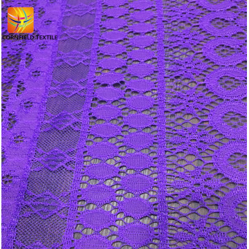 Factory graceful dyed lace fabric for cloth