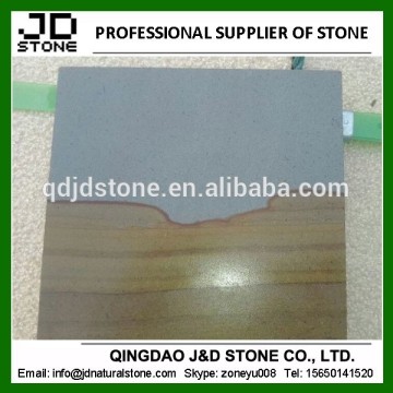 mix color sandstone/ polished double color sandstone floor tile