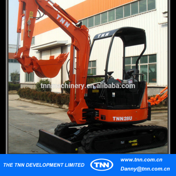 #3 stock Small garden articulated excavator in port FCL