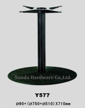 Furniture Hardware Cast Iron Table Base For Restaurant Table