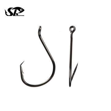 SuperiorFishing High-Carbon Saltwater Offset Circle Hooks for Big Game Tuna