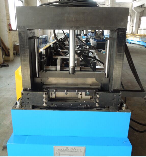 Cable tray roll forming machine