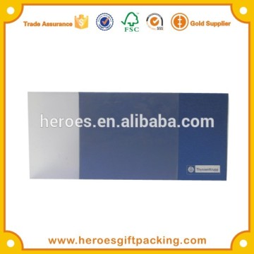 Trade Assurance Customized Wholesale High Quality Blue Paper Gift Set Rigid Printing Box with PVC Set Boxes