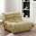 Nordic Caterpillar Leather Lazy Togo Single Sofa