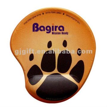 2015 new promotional custom gel wrist rest mouse pads