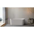 White Thinner Acrylic Standing Tub