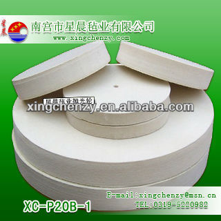 wool felt polishing wheel