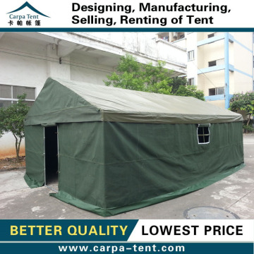 durable outdoor military tent for army, military tent with rain-proof roof sale to Amercia, Euuropen