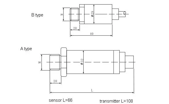 Smart 4-20mA Clamp Pressure Transmitter for Sanitary Application