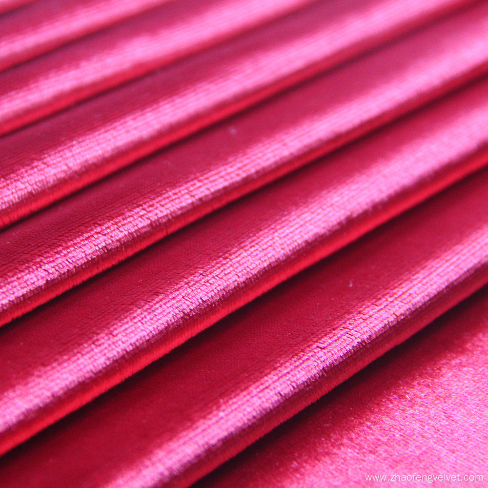 warp knitting velvet fabric for curtain