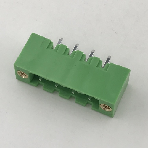 straight pin with screw holes PCB terminal block