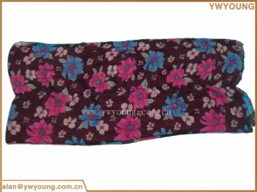 charming flower pattern lady scarf