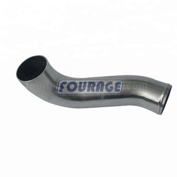 Silver Polish Aluminum Intercooler Turbo Bend Pipe