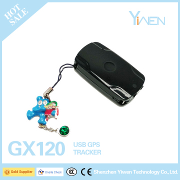 Yiwen Spy Mini Realtime USB GPS GSM GPRS Tracker Kinder Halskette GPS GX120