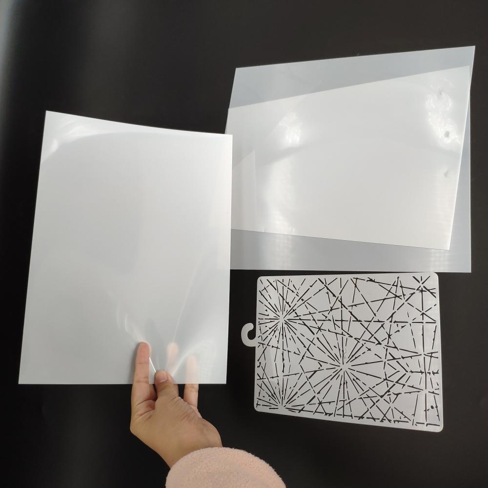 10mil Pet Blank Stencil Material Mylar Template Sheets Jpg