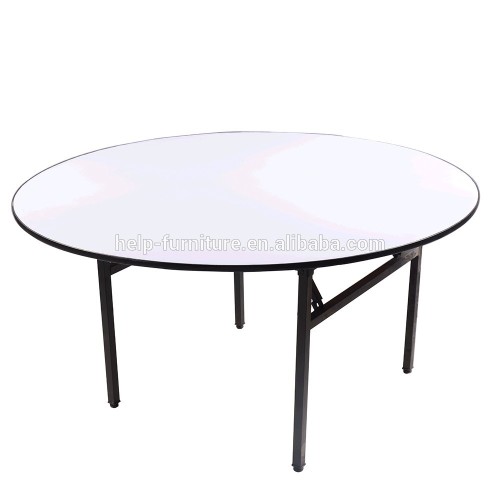 White round table