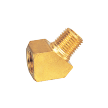 Brass 45 degree FxM elbow