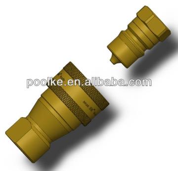 Brass Hydraulic Quick Couplings--KZD Series