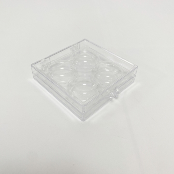 Transparent Optical Lens Storage Box-25.4mm*3mm