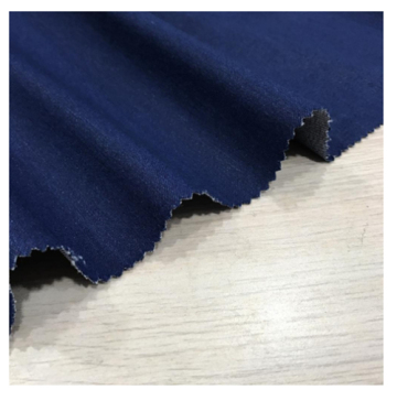 Denim Grey Cationic Polyester Stretch Textile Fabric