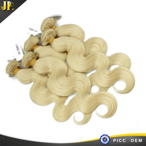 JP new coming Indian hair body weave color 613, hair weave color 613
