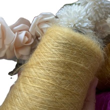 Merino Mohair Wool Yarn 72% Mohair 26% Nylon 40% Acrylic for Knitting Weaving Sewing - In Stock