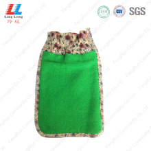 Green exfoliating gloves bathing wholesale