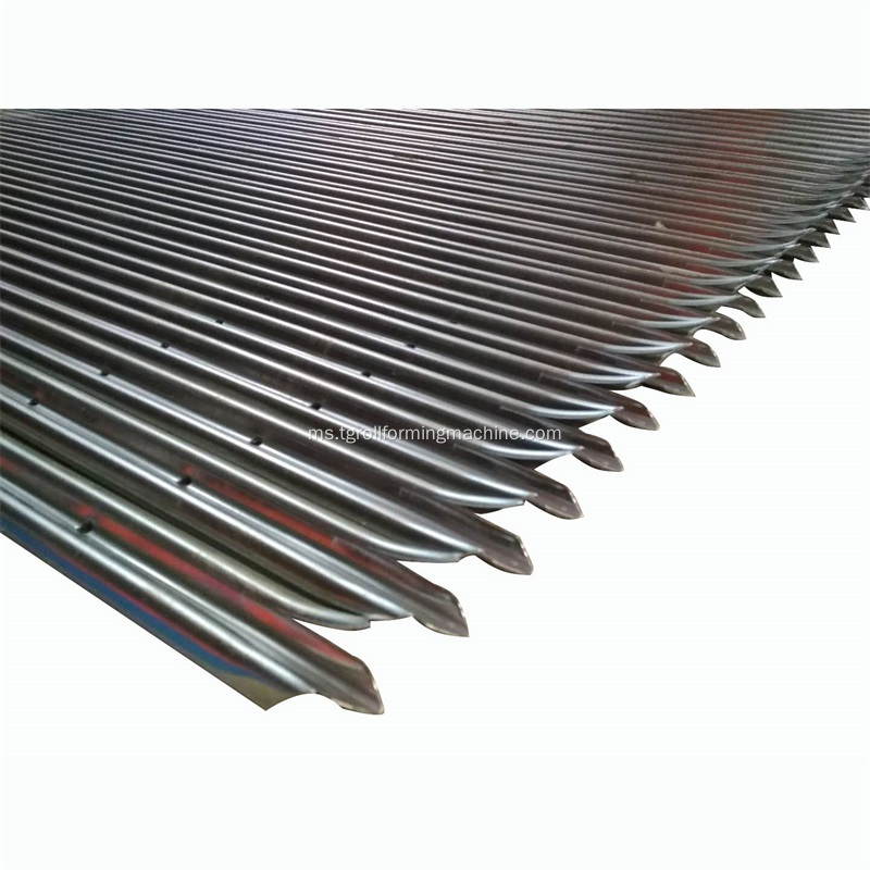 Profil Galvanized Steel Profil Palisade Pales Pagar Mesin