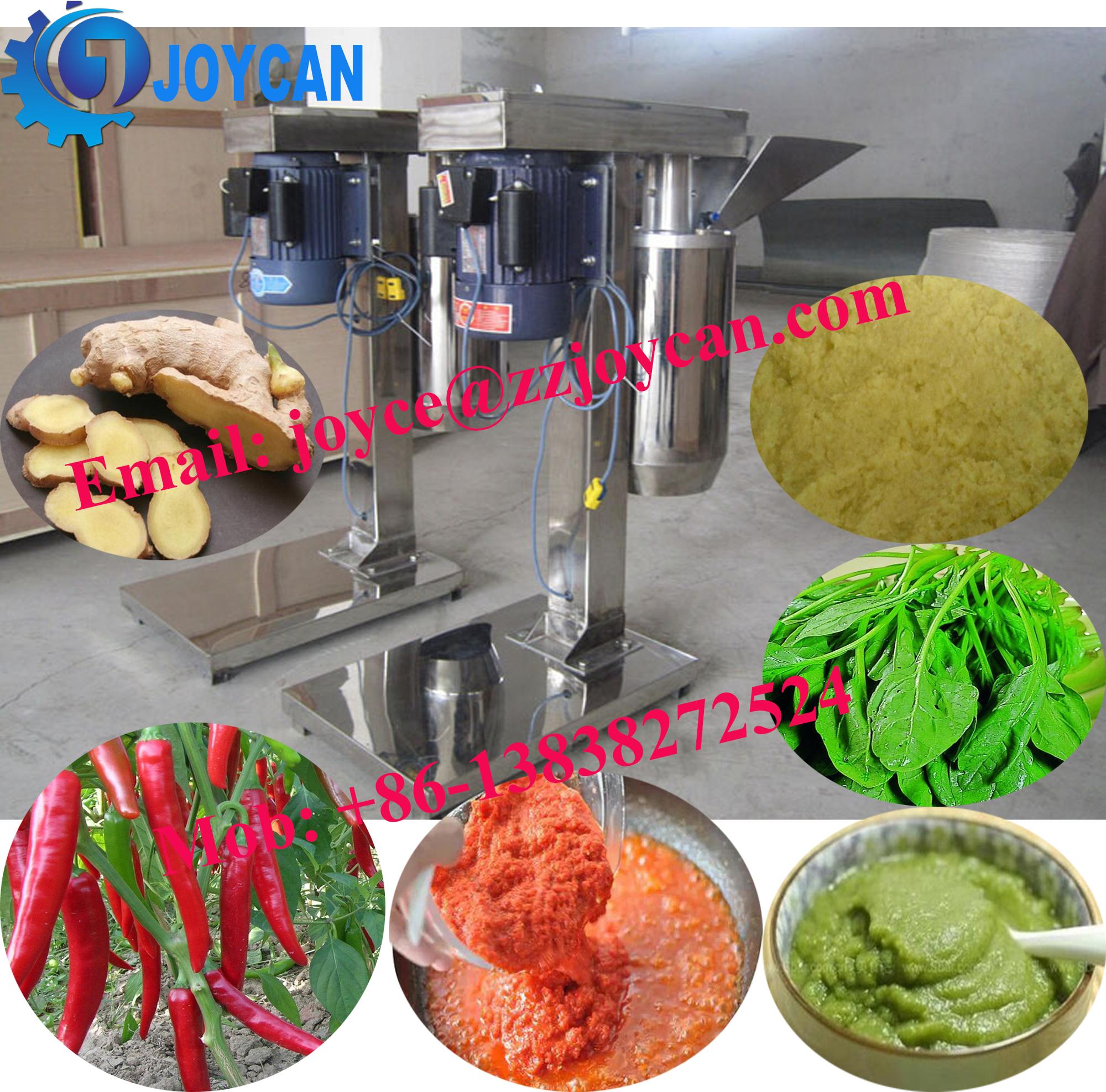 Professional mashed potato grinding machine Automatic ginger garlic paste making machine
