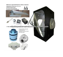 hydroponics kit:reflector, ballast, carbin filter,grow tent