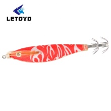 LETOYO Hard Bait Wooden Wobbler & Squid Jig Lures