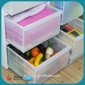 Plastic drawer storage cabinets