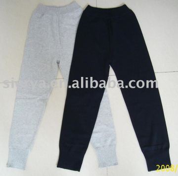 LADY'S knitted leggings/ TROUSERS