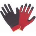 Cotton Safety Gloves With Latex coated