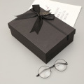 Wholesale Matte Black Gift Box with Ribbon