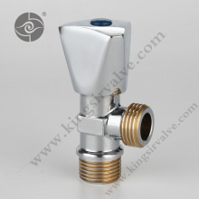 Chrome plating angle valve with thread color