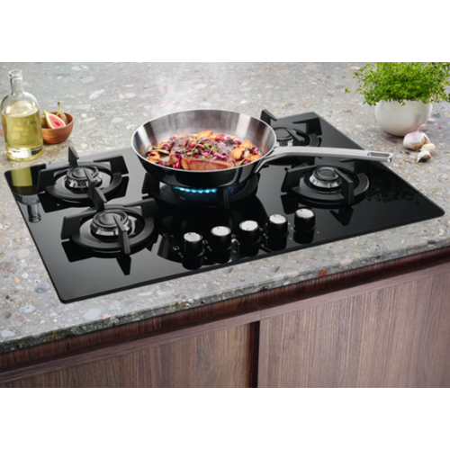 Pembakar Kaca 5 Electrolux Black Hob