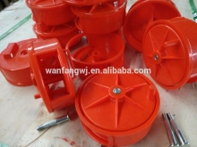 Wire Reel in Orange / Plastic Wire Reel / Tie Wire Reel in Plastic & Aluminum