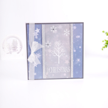 Christmas luxury Handmade Greeting Card