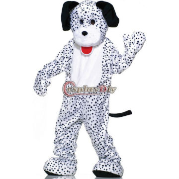 top quality plush lovely Dalmatian mascot costume adult mascot costume