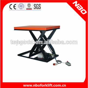 NBO lift table, hydraulic lift table, small scissor lift table for sale