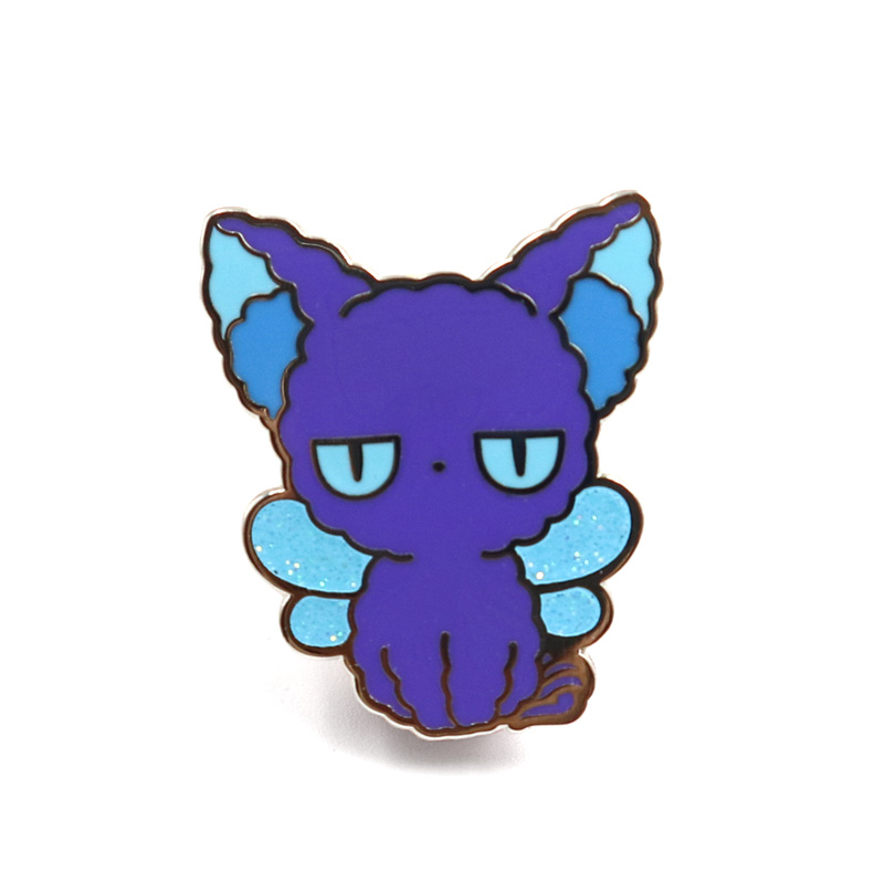 Free samples free design and production of high quality low - priced cute character pin hard enamel